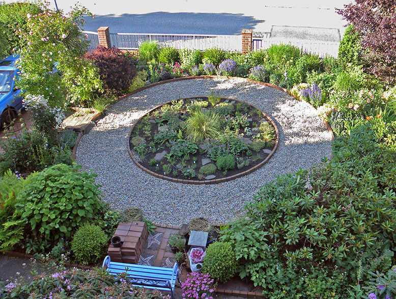 Sandfrauchen, Garten im Wandel, Vorgarten